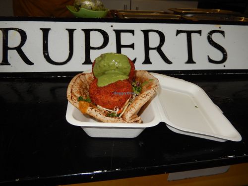 Rupert's Street meal at Hackney Downs Vegan Market in East London