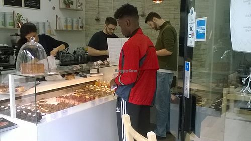 Inside at VG Pâtisserie in Paris