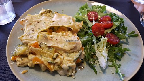 Lasagna at Musgo in Aveiro