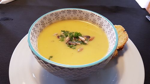 Soup of the day at Musgo in Aveiro