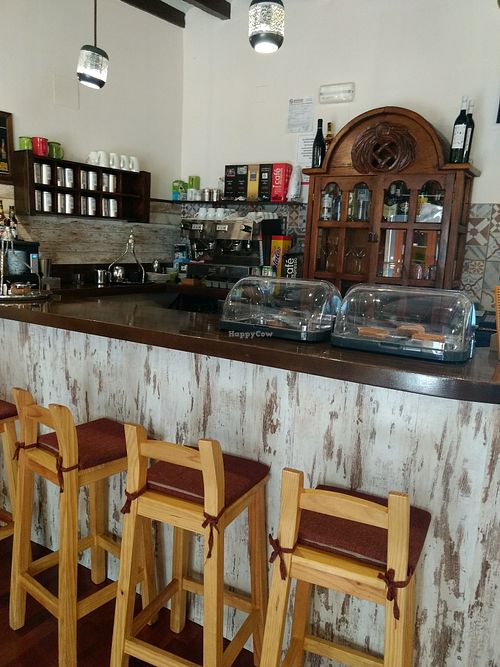 bar at Codigos del Arte in Denia