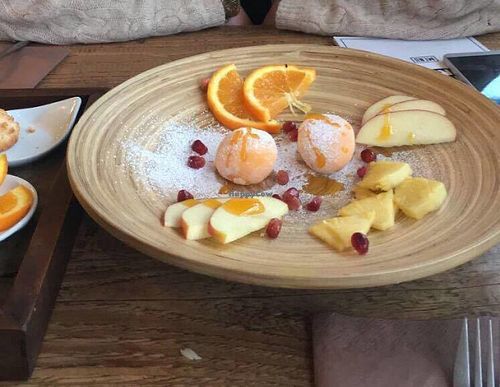 mango mochi at Super Natural in Antwerpen