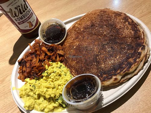 Pancake platter. Gf.  at The Grub Factory in Baltimore