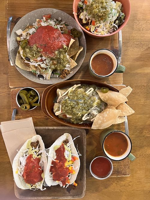 Vegan Mexican!   at Esparza's Tacos & Coffee in Chatan