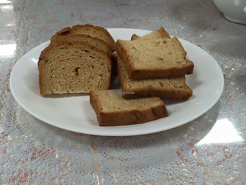 bread 
Photo credits to Tai ChewPheng  at Manchaeoh - 서울중앙교회 채식뷔페 in Seoul