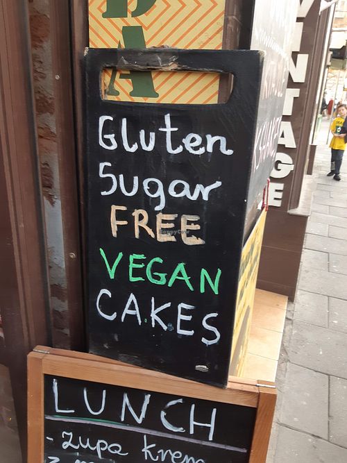 Entrance at Krakowska 10 Cafe in Krakow