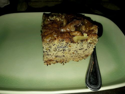Vegan cake at Moonshine in Pai