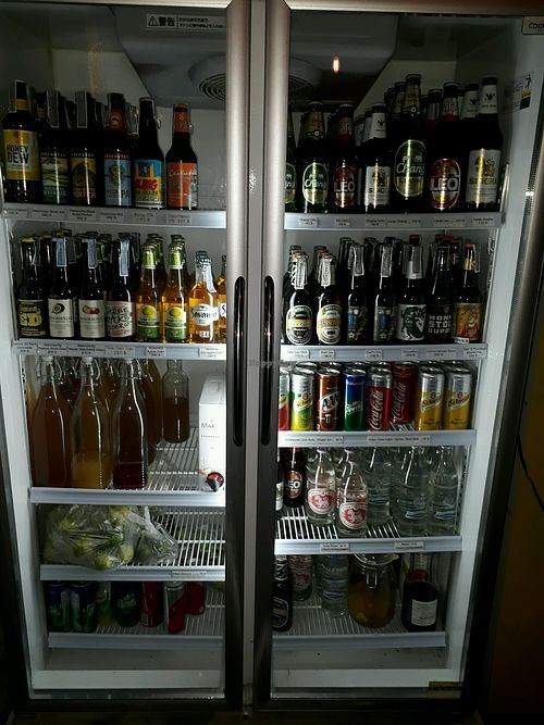 Drinks (craft beers etc) at Moonshine in Pai