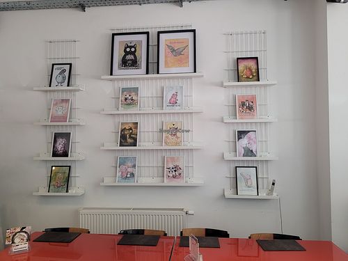 Artwork of Eden Lumaja at Cookie's Veggies in Dorsten