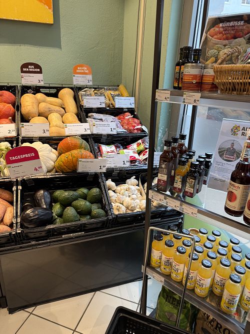 veggies  at Karo Bio Markt in Schwerin