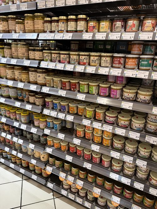 more spreads  at Karo Bio Markt in Schwerin