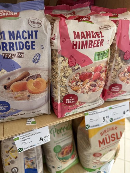 granola  at Karo Bio Markt in Schwerin