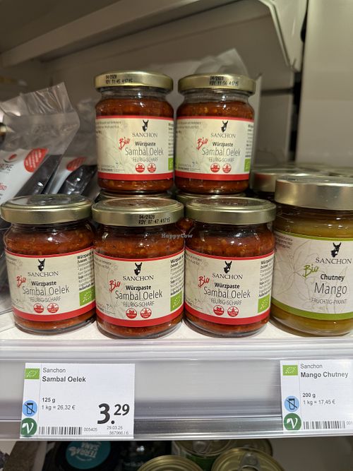 sambal 🌶️  at Karo Bio Markt in Schwerin