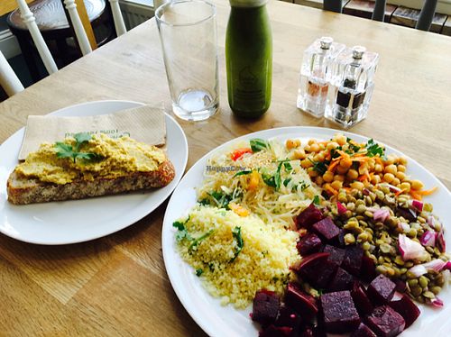 scrummy salads at Rosa's Pantry in Ramsey
