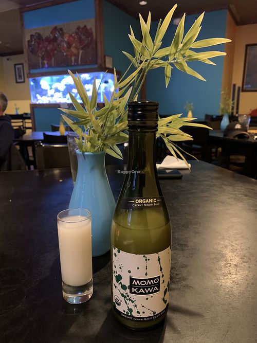 Sake at Woody's Thai Kitchen in Seward