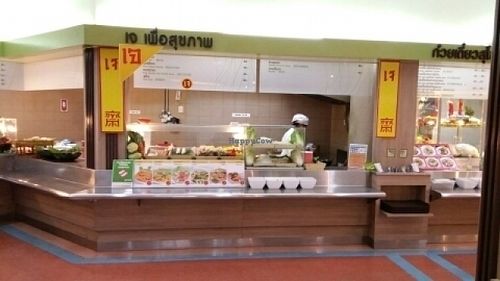 The stall at Jay Health in Chiang Mai