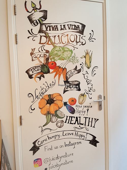 Decor at Juice by Nature in Amsterdam