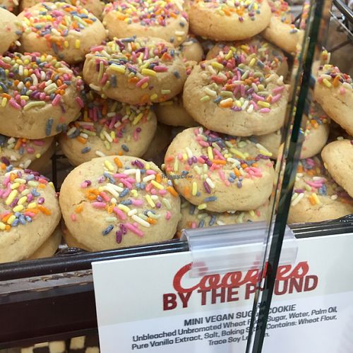 Vegan sugar cookies at Earth Fare in Ocala