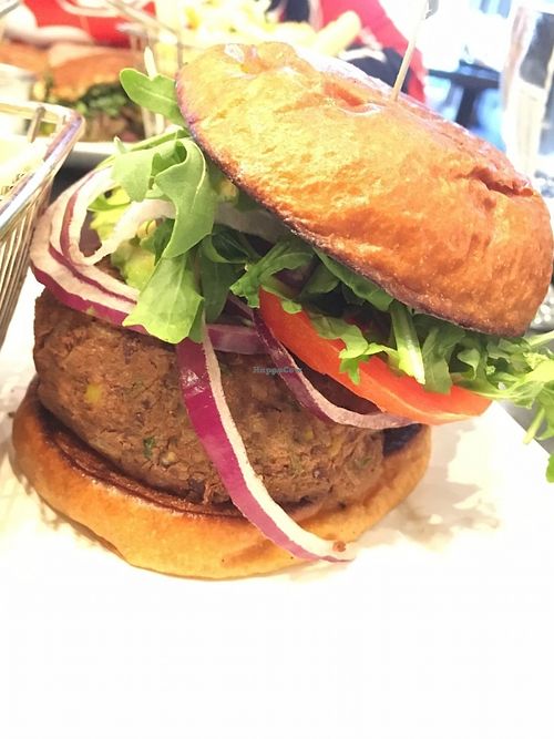 Craft Veggie Burger at Craft Cuisine in Ocala