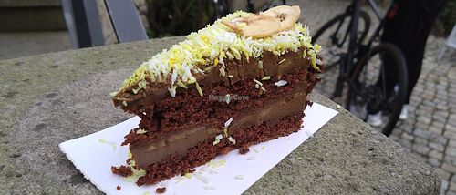 Banane Avocado Schokokuchen at Café-Bistro Daheim in Bad Schandau