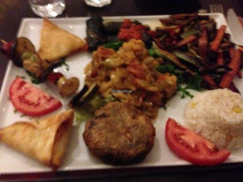 mixed plate.  at Parsifal in Istanbul