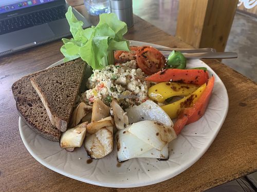 Tofu scramble at Wild Tribe Cafe in Koh Samui