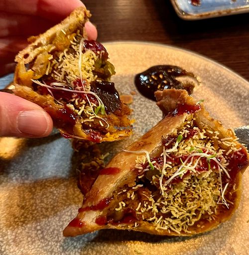 Vegetable samosas at Bombay Palace in Queenstown