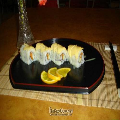 thumbs up for this especially, with cheese toppings, and wasabi in it~ can't eat enough~ at Ahimsa in Kuala Lumpur