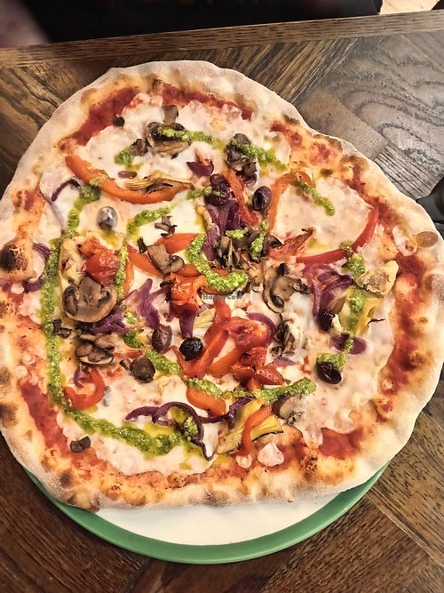 Primavera pizza at ASK Italian in Gateshead