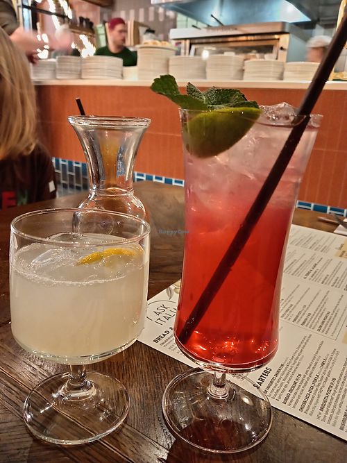 Craft still lemonade and strawberry mojito at ASK Italian in Gateshead