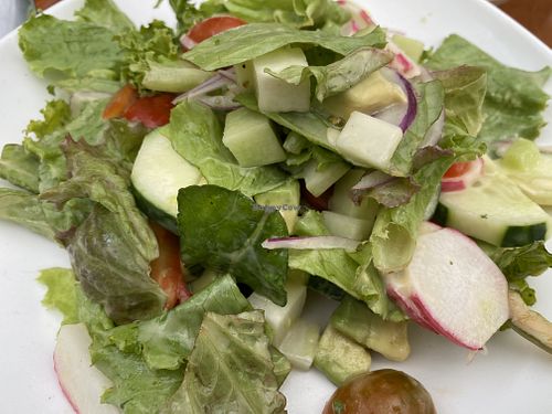 Garden salad   at El Patio de Cafe Milagro  in Manuel Antonio