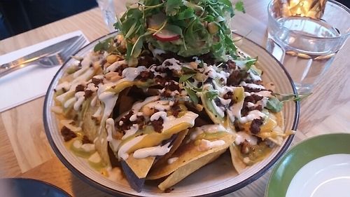 nachos at Jajaja Mexicana - Lower East Side in New York City