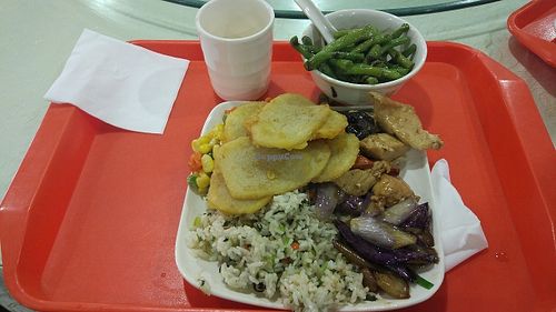 Food at Mei De Yuan Vegetarian Buffet in Fuzhou