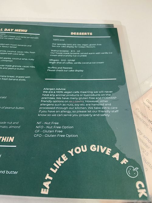   at Conscious Cravings Co in Mordialloc