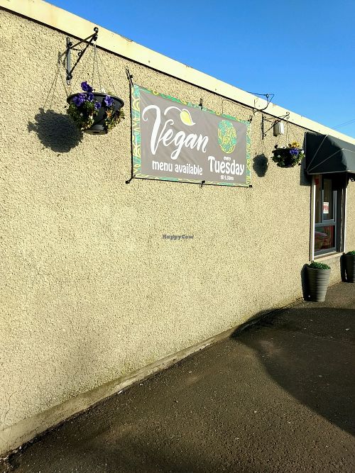 shout at Land and Sea Fish and Chip Shop in Polmont