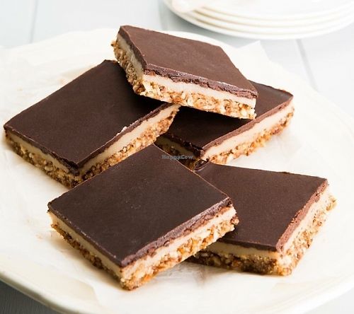 Caramel slice at Maleny Munchies in Sunshine Coast