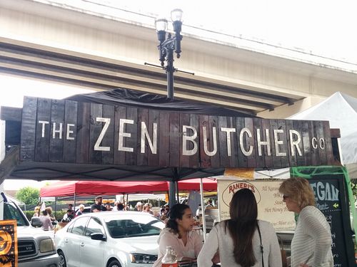 At Riverside Arts Market booth at The Zen Butcher Company in Jacksonville