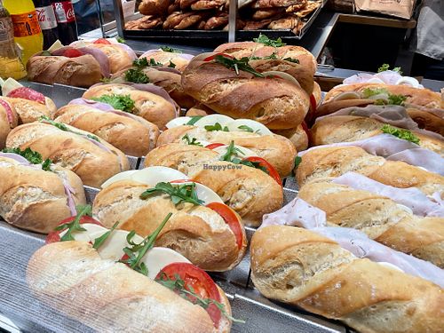 sandwiches at Kamps in Hamburg