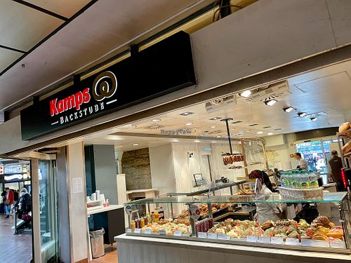 store front at Kamps in Hamburg