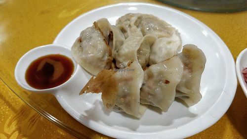 jiaozi at HeYa Penglai Vegetarian Restaurant in Fuzhou