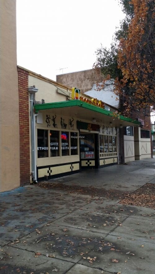 Street View, Queen Sheba Restaurant  at Queen Sheba in Sacramento