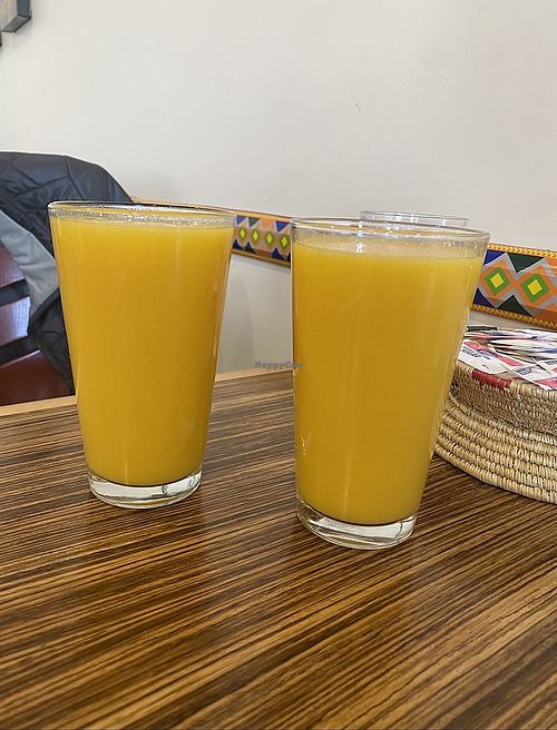 The real mango   at Queen Sheba in Sacramento