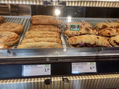 Börek and döner sandwich at backWERK in Wurzburg
