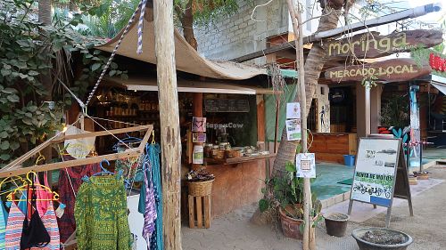 Seen from outside at Moringa Fresh and Wild  in Puerto Escondido