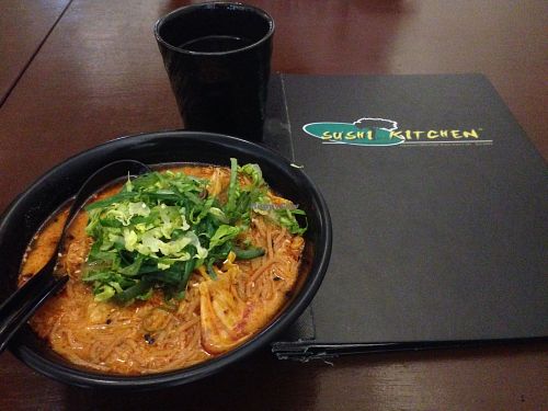 Happy Spicy Noodle w/ Chuka Wakame- RM10+3 at Sushi Kitchen in Penang