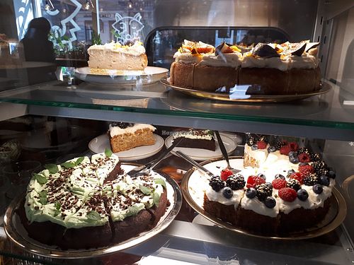 Cakes at Wilk Syty in Wroclaw
