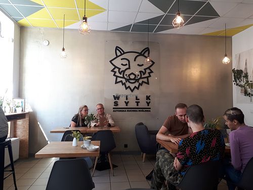 Inside at Wilk Syty in Wroclaw