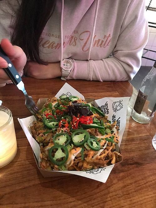 Amazing Kapsalon at Vegan Junk Food Bar - 2D in Amsterdam