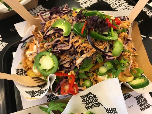 Loaded Fries at Vegan Junk Food Bar - 2D in Amsterdam