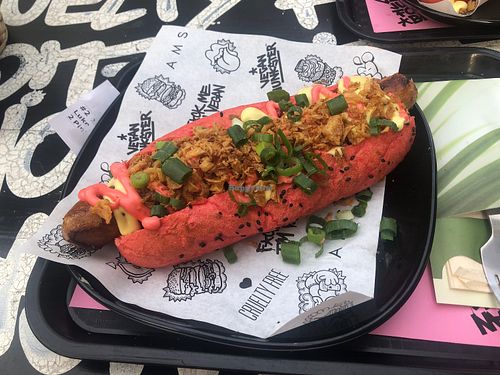 Braadworst at Vegan Junk Food Bar - 2D in Amsterdam
